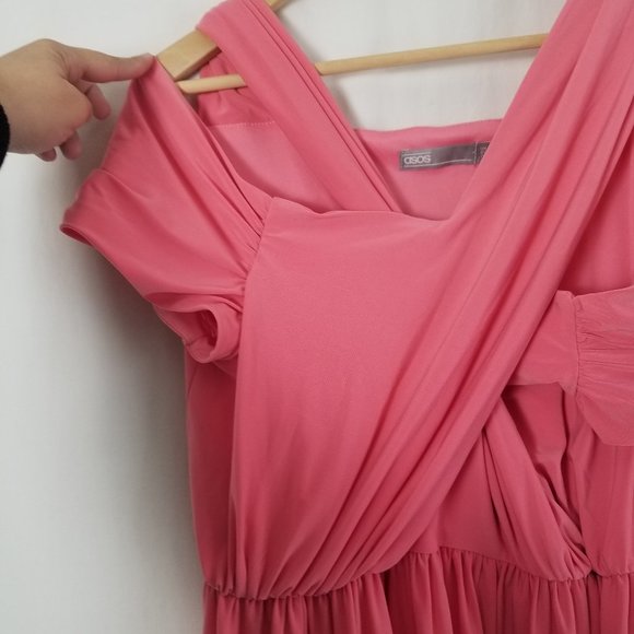 ASOS Maternity cold shoulder dress size 12 (153) - Picture 8 of 12